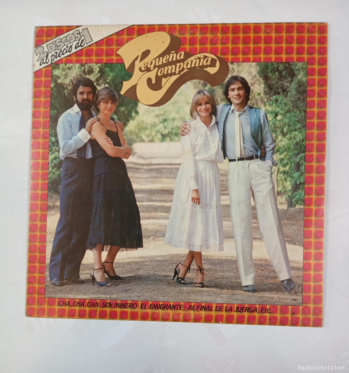 Disques de vinyle: PEQUE&Ntilde;A COMPA&Ntilde;&Iacute;A - CHA CHA CHA - SOY MINERO - EL EMIGRANTE. DOBLE LP. TDKLP13