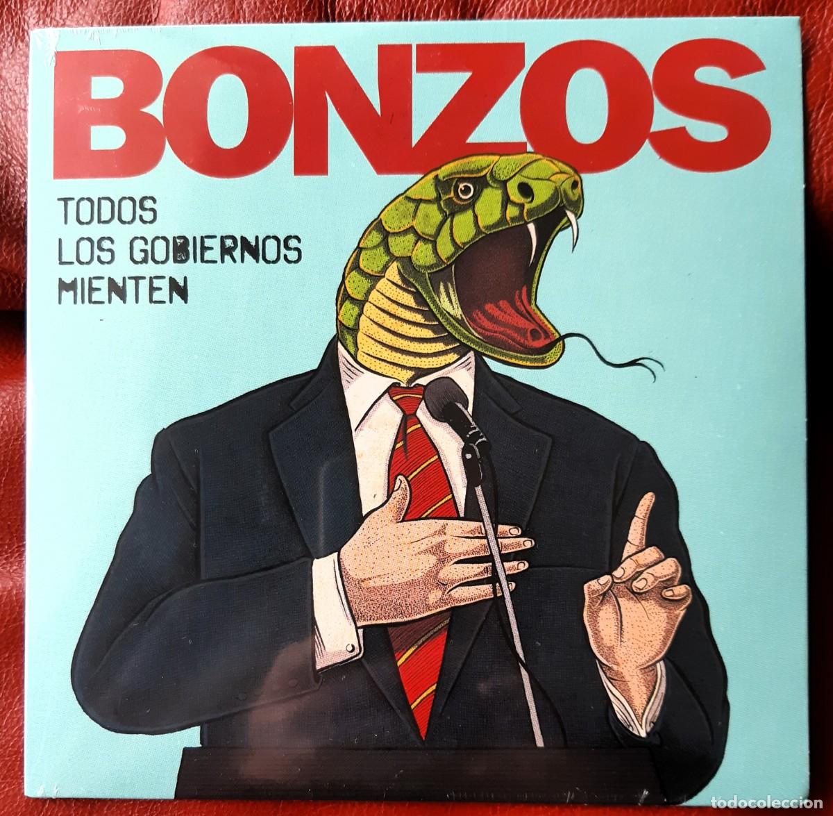 Discos de vinilo: BONZOS - TODOS LOS GOBIERNOS MIENTEN 7&rdquo; - Foto 1