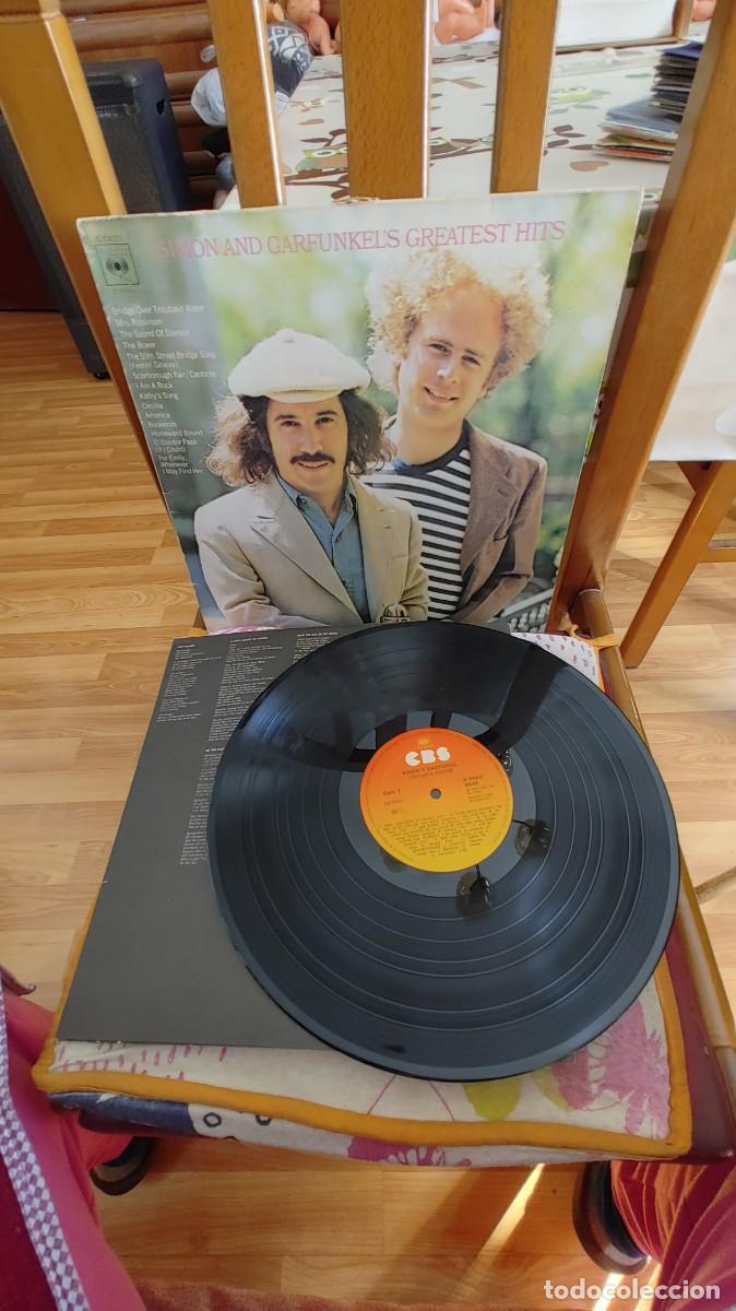 Discos de vinilo: SIMON AND GARFUNKEL-LP GREATEST HITS - Foto 1