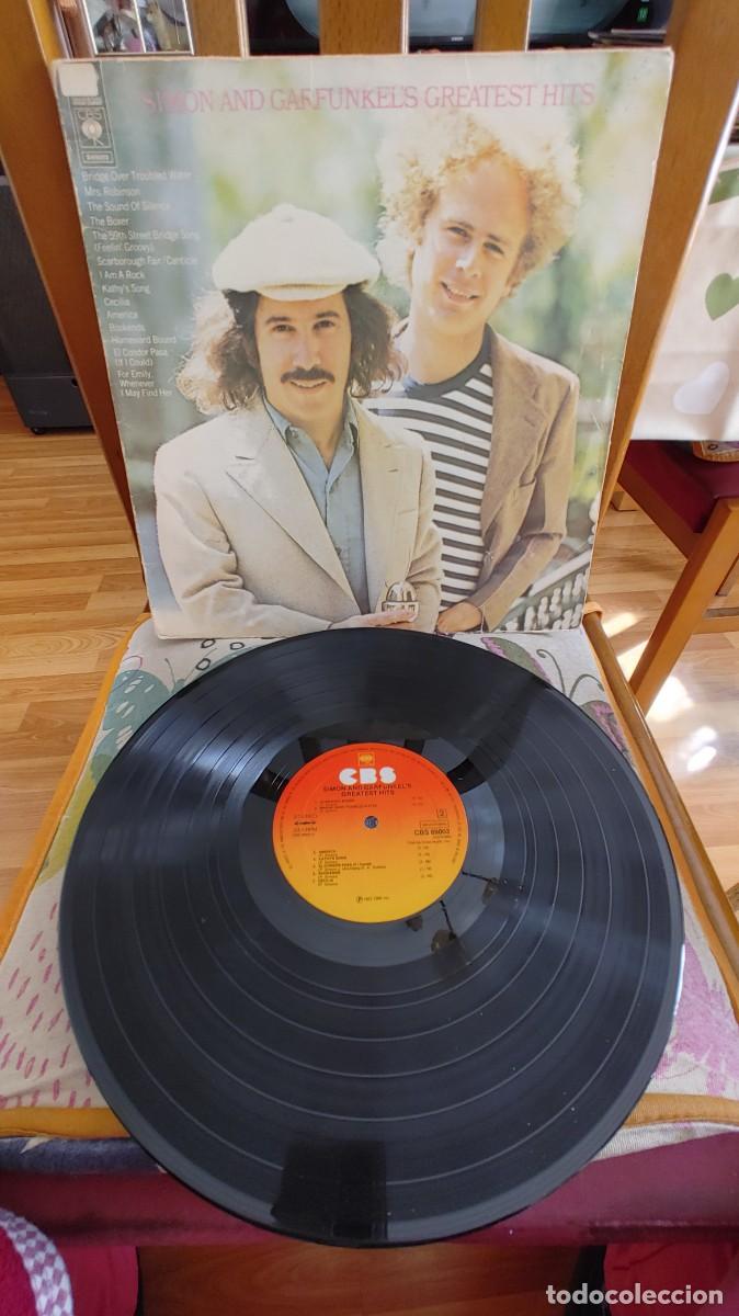 Discos de vinilo: SIMON AND GARFUNKEL-LP GREATEST HITS - Foto 1