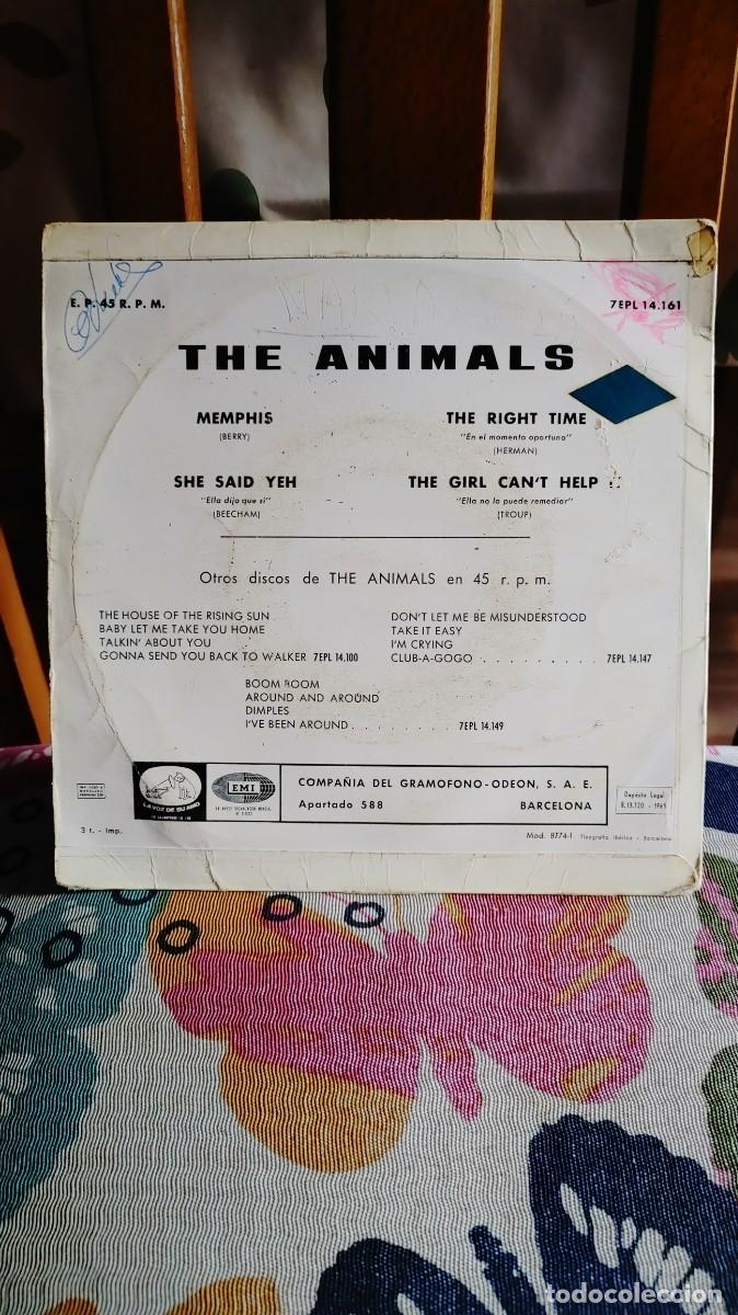 Discos de vinilo: THE ANIMALS-EP MEMPHIS +3 - Foto 4