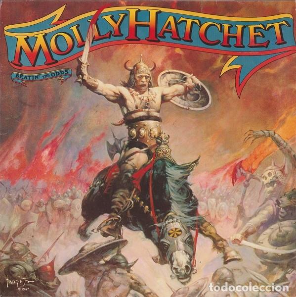 Discos de vinilo: Molly Hatchet &ndash; Beatin The Odds vinilo lp - Foto 1