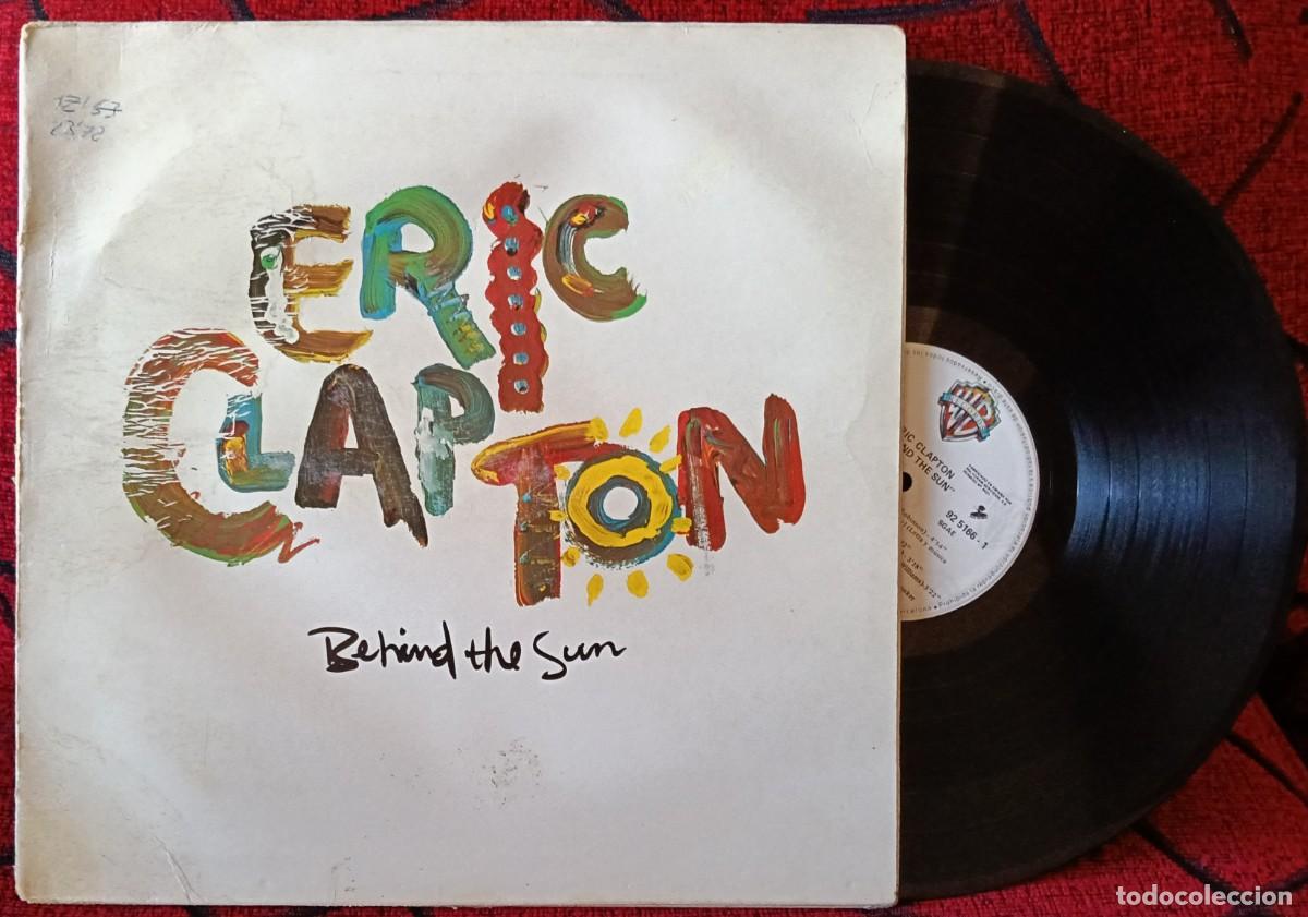 Discos de vinilo: ERIC CLAPTON ** Behind The Sun ** VINILO LP 1985 - Foto 1