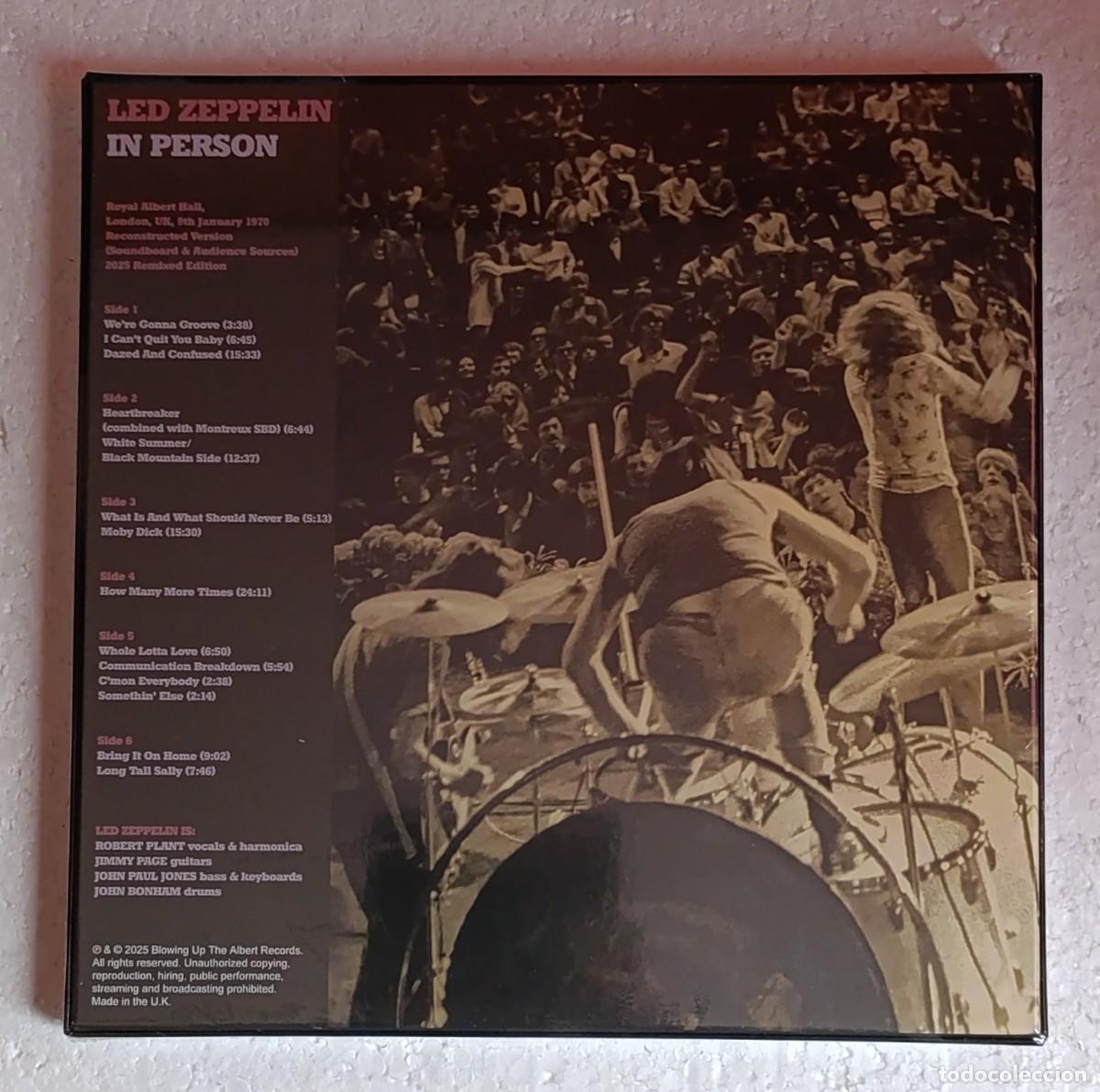 Discos de vinilo: Led Zeppelin. In person - Foto 2