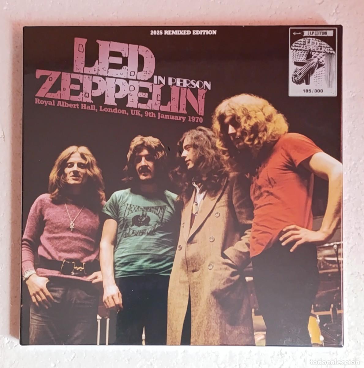 Discos de vinilo: Led Zeppelin. In person - Foto 1