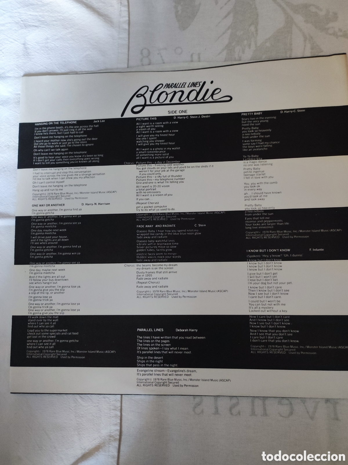 Discos de vinilo: BLONDIE - PARALLEL LINES - Foto 3