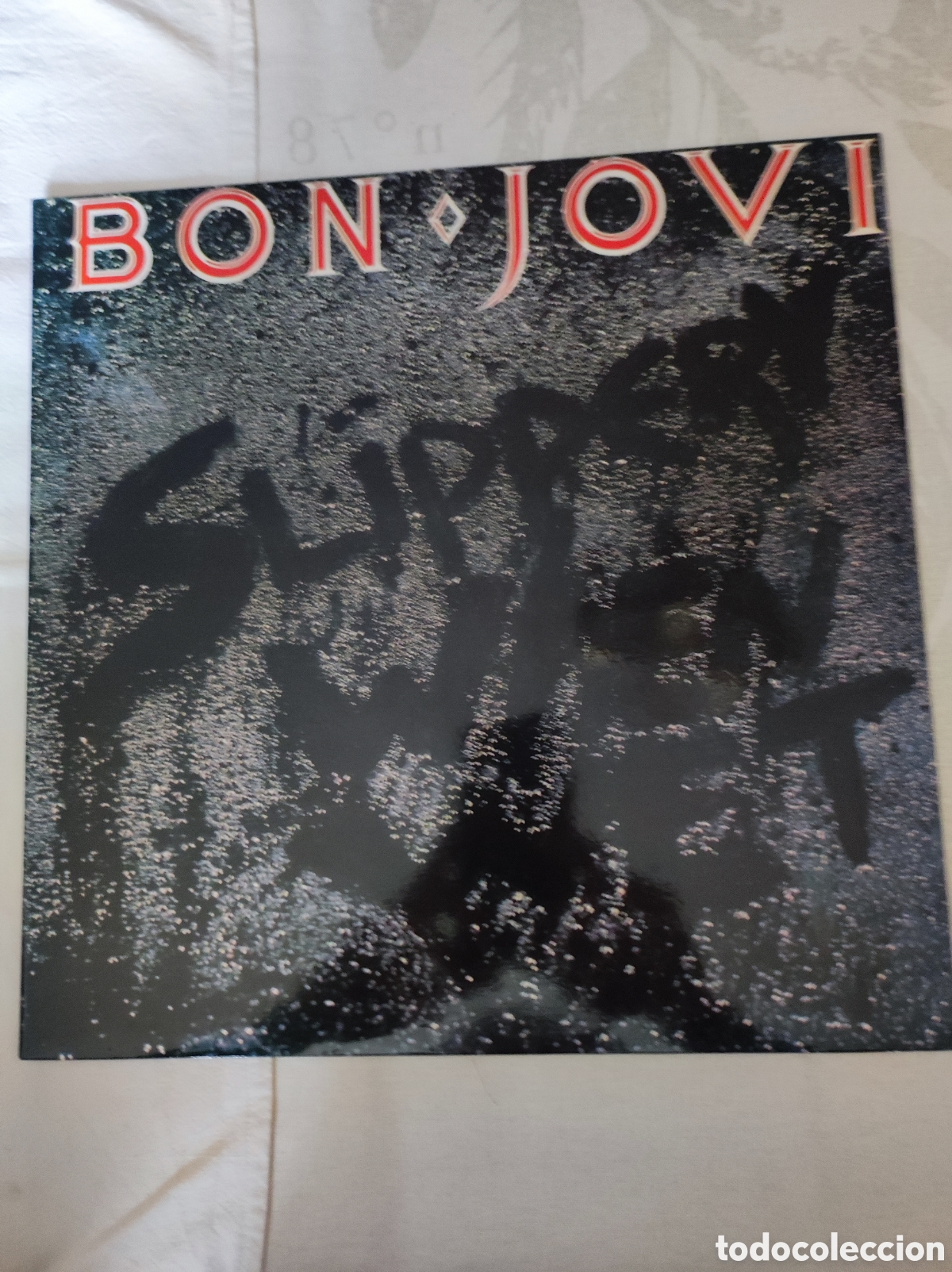 Discos de vinilo: BON JOVI - SLIPPERY WHEN WET - Foto 1