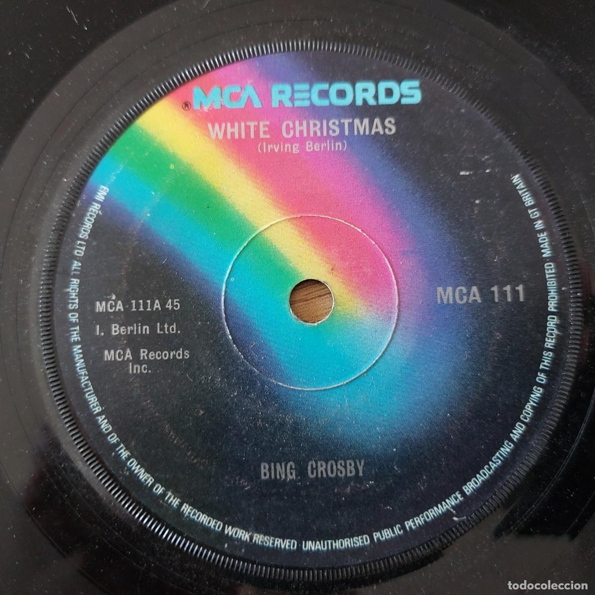 Discos de vinilo: Single - BING CROSBY - WHITE CHRISTMAS - Foto 1