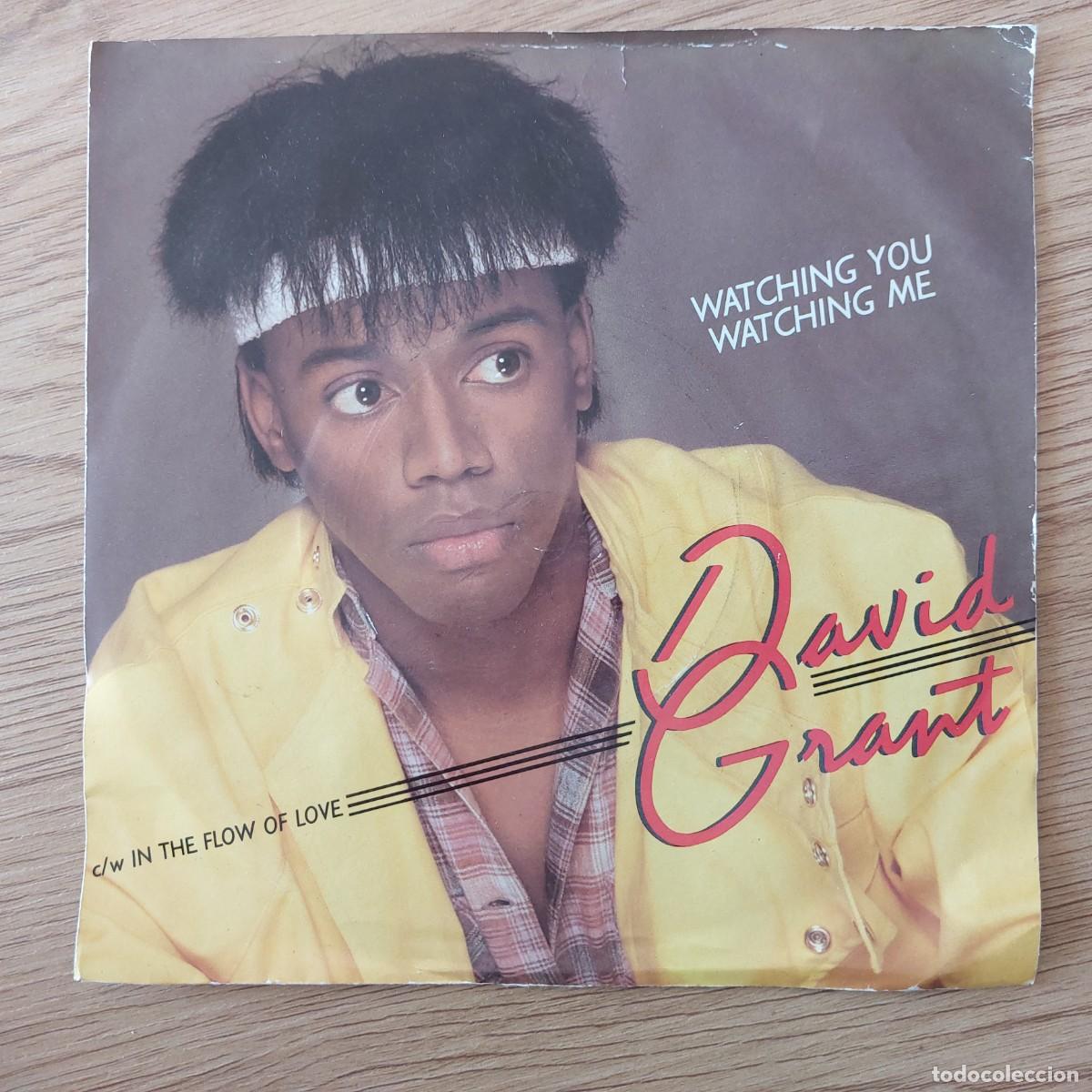 Discos de vinilo: Single - DAVID GRANT - WATCHING YOU WATCHING ME - Foto 1