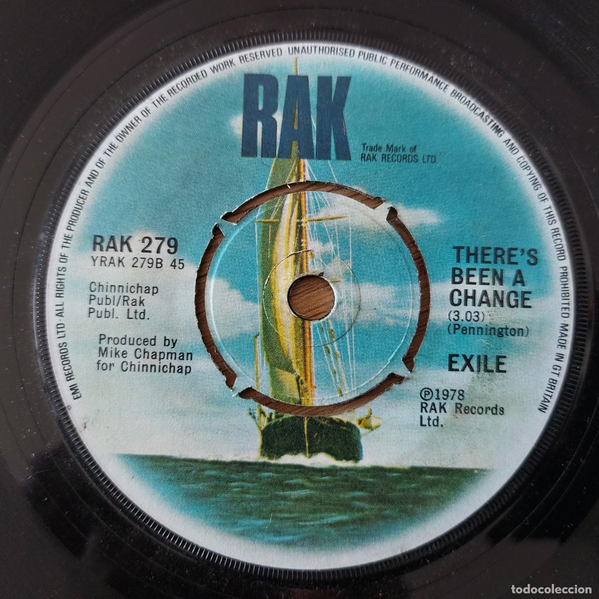 Discos de vinilo: Single - EXILE - THERES BEEN A CHANGE - Foto 1