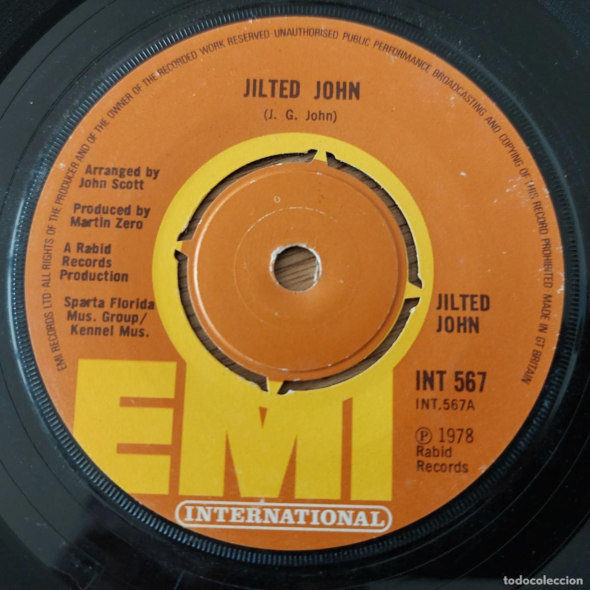 Discos de vinilo: Single - JILTED JOHN - JILTED JOHN - Foto 1