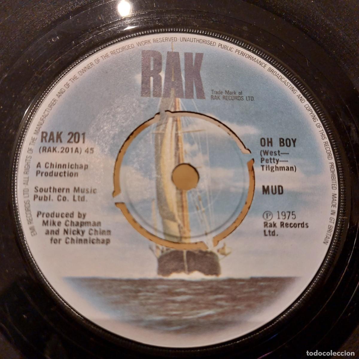 Discos de vinilo: Single - MUD - OH BOY - Foto 1