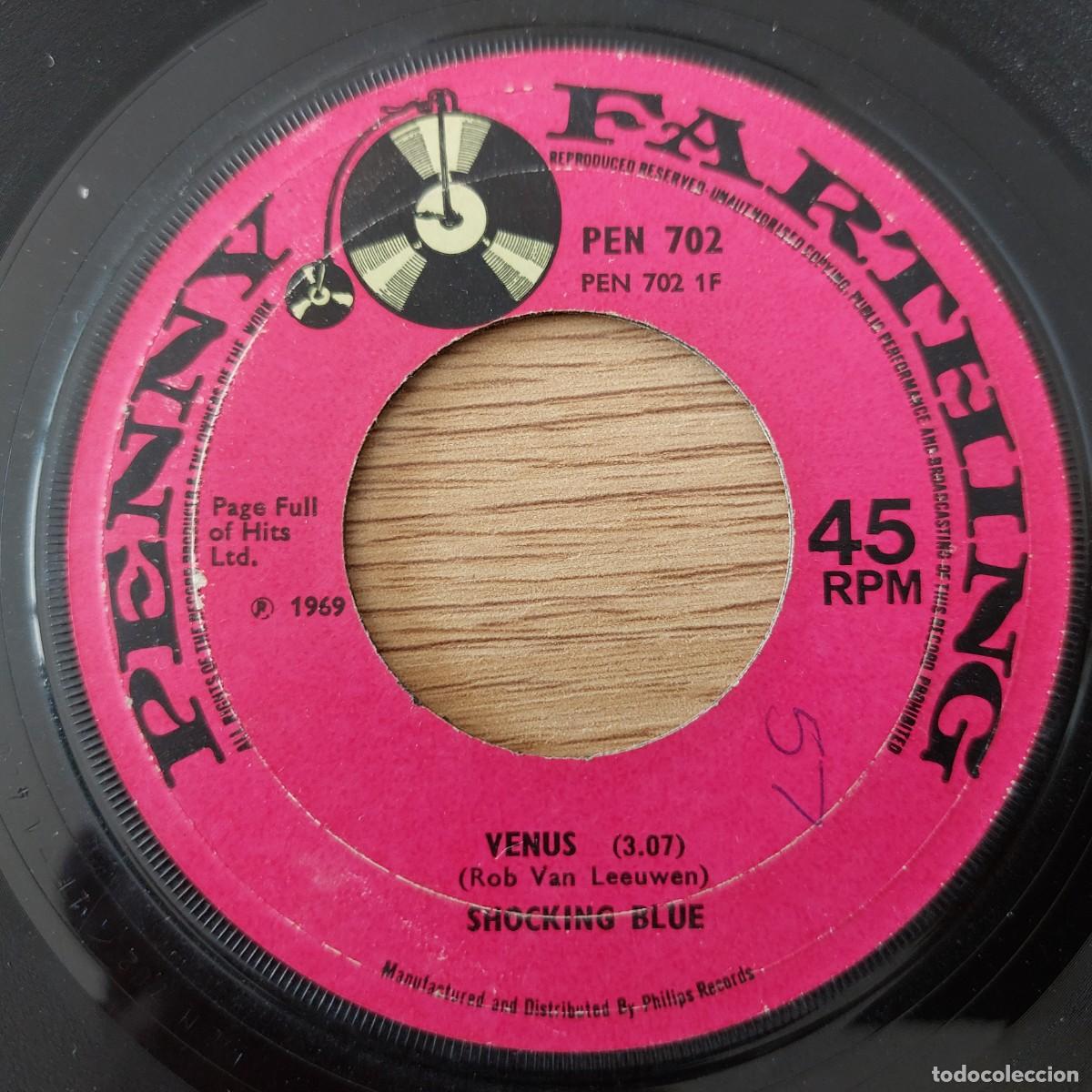 Discos de vinilo: Single - SHOCKING BLUE - VENUS - Foto 1
