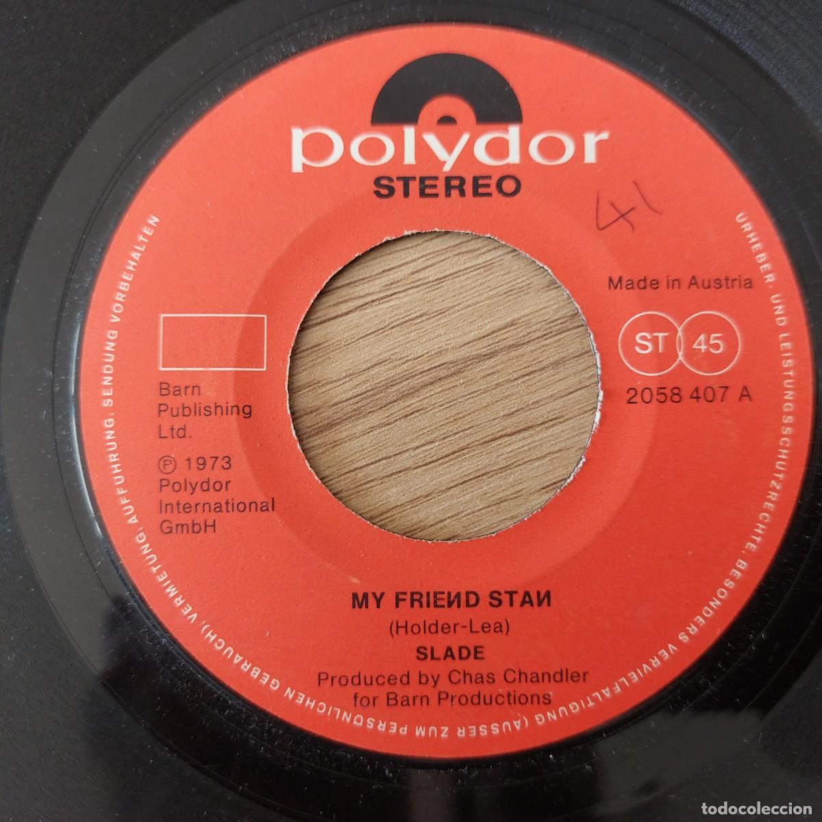 Discos de vinilo: Single - SLADE - MY FRIEND STAN - Foto 1