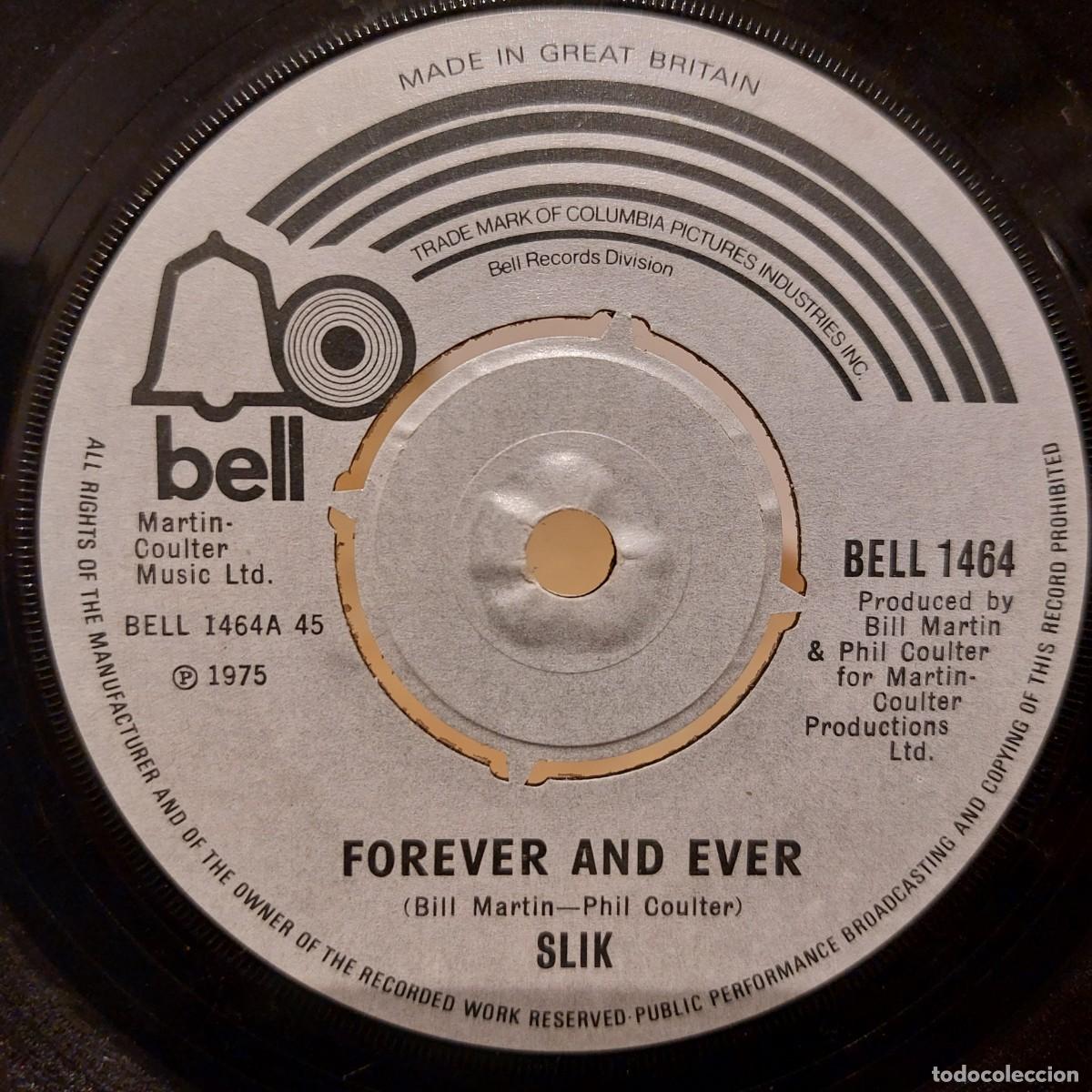 Discos de vinilo: Single - SLIK - FOREVER AND EVER - Foto 1