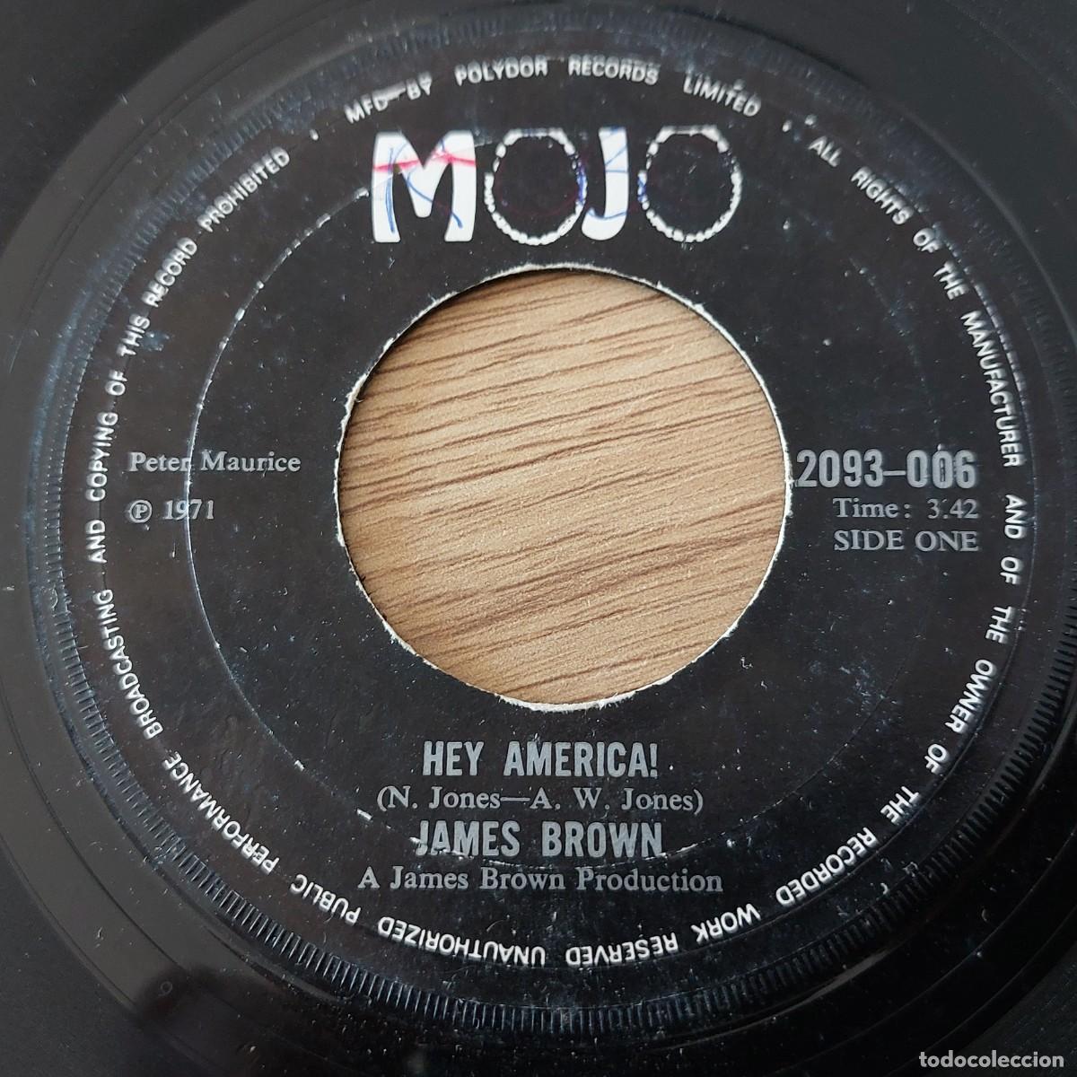 Discos de vinilo: Single - JAMES BROWN - HEY AMERICA ! - Foto 1