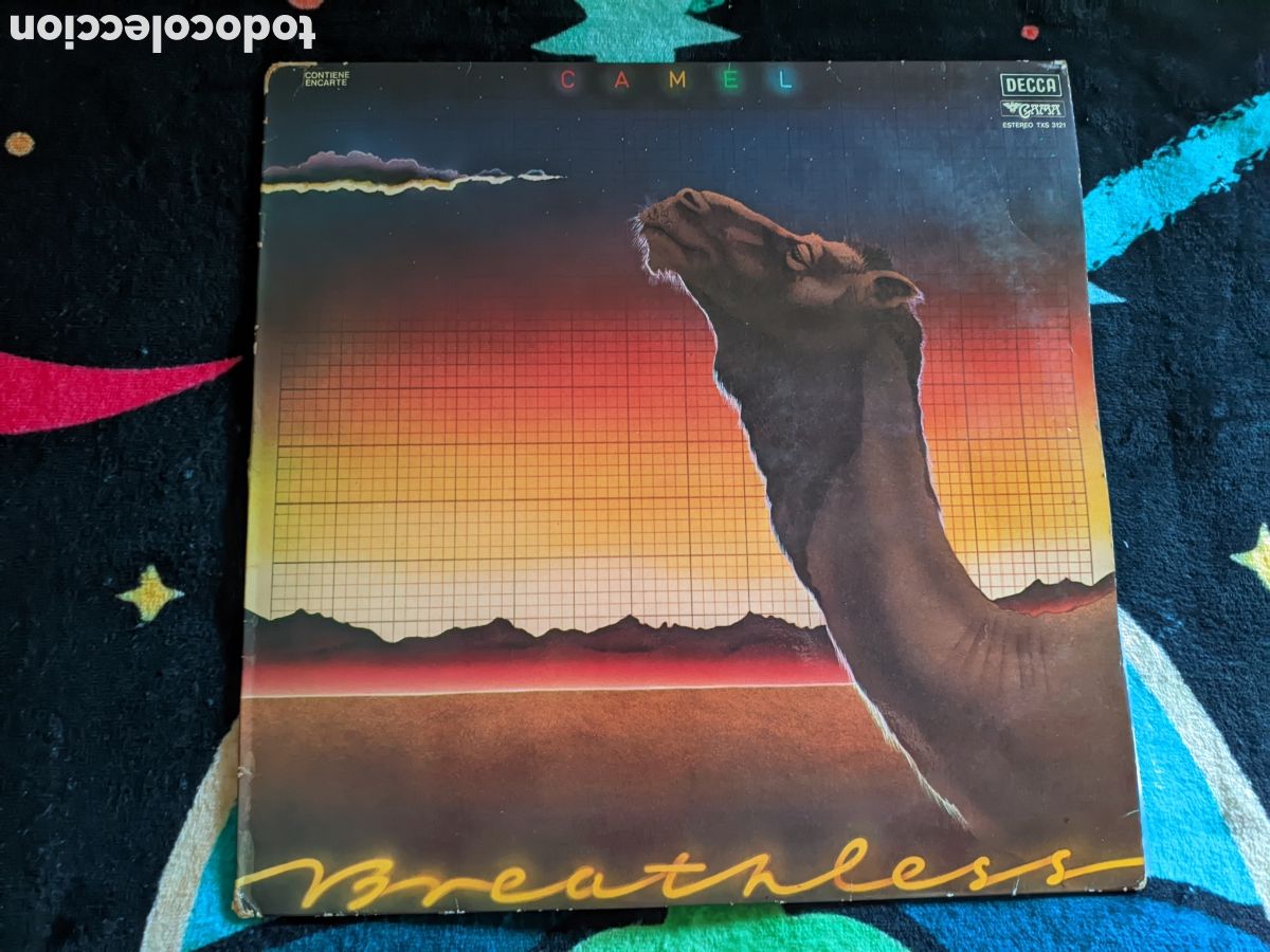Discos de vinilo: // Camel - Breathless,Decca Espa&ntilde;a 1978, est&eacute;reo - Foto 1