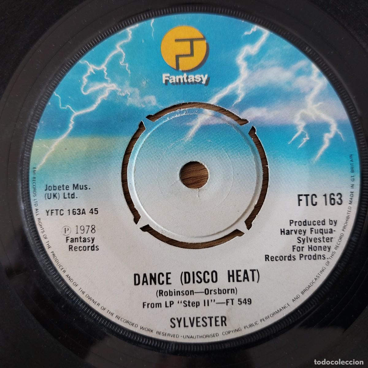 Discos de vinilo: Single - SYLVESTER - DANCE ( DISCO HEAT ) - Foto 1