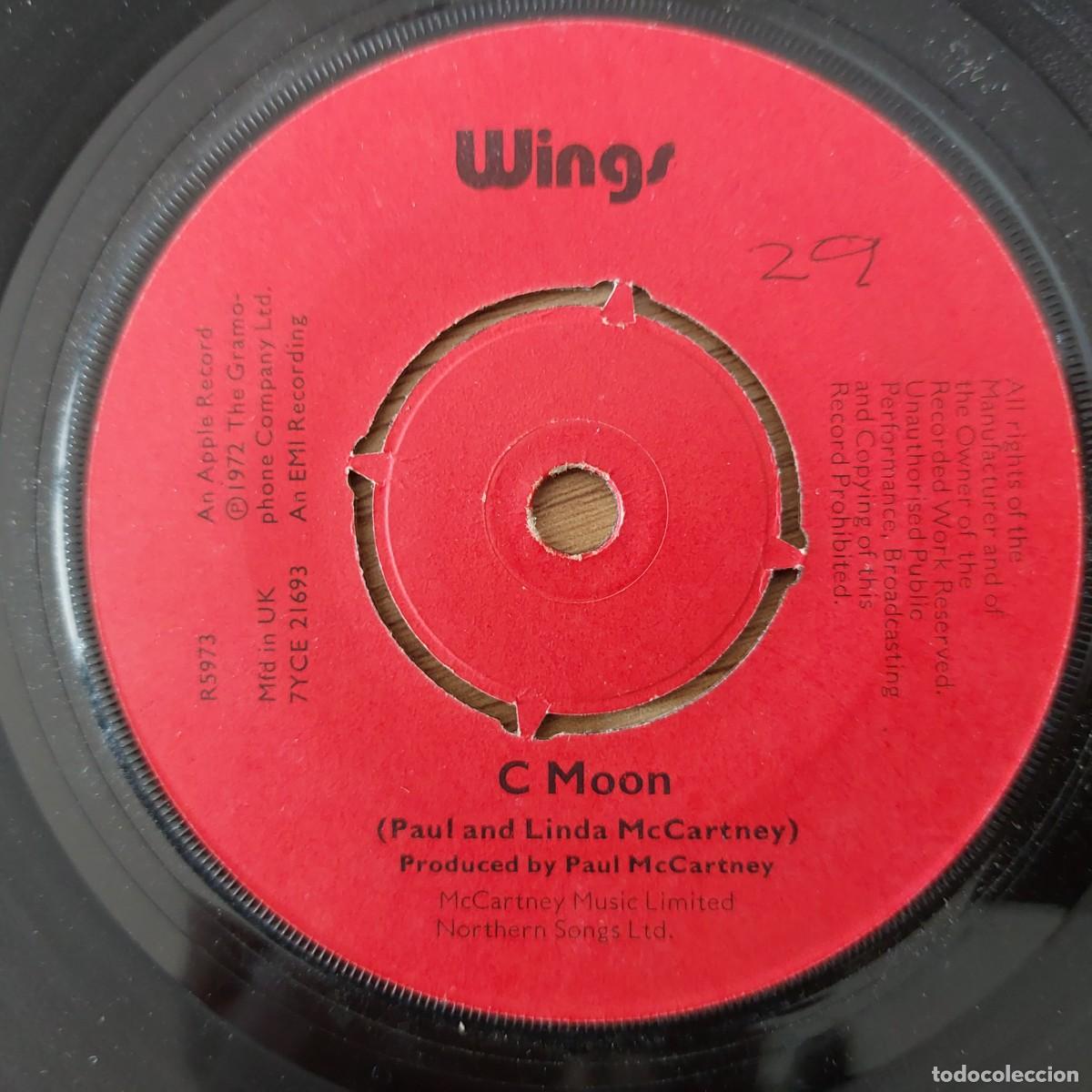Discos de vinilo: Single - WINGS - C MOON - Foto 1