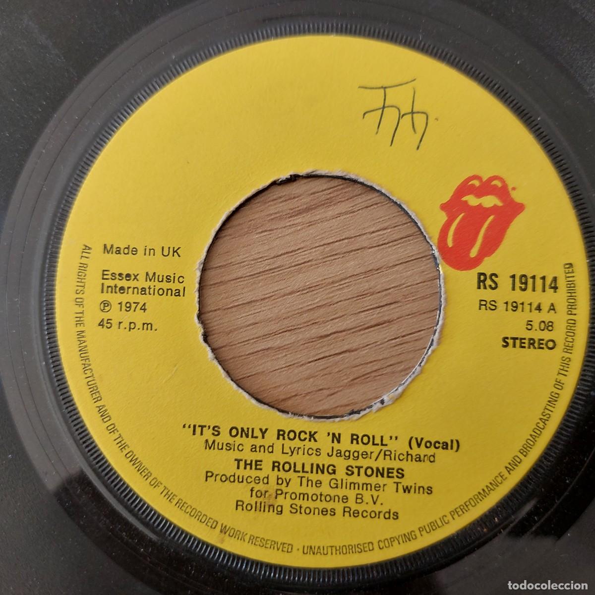 Discos de vinilo: Single - THE ROLLING STONES - ITS ONLY ROCK N ROLL - Foto 1