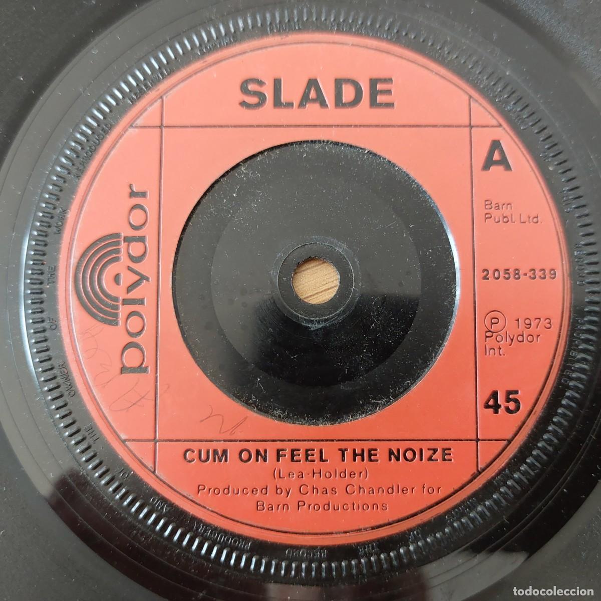 Discos de vinilo: Single - SLADE - CUM ON FEEL THE NOIZE - Foto 1