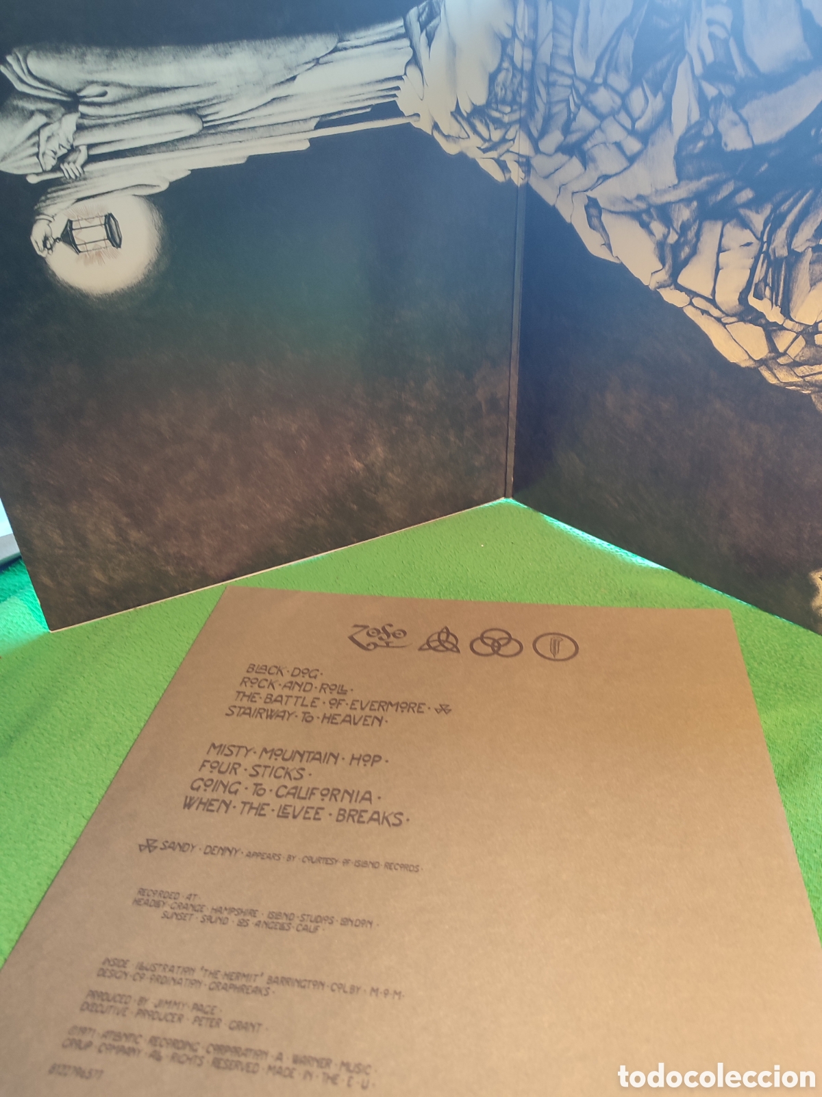 Discos de vinilo: Led Zeppelin - IV th Edici&oacute;n alemana - Foto 2