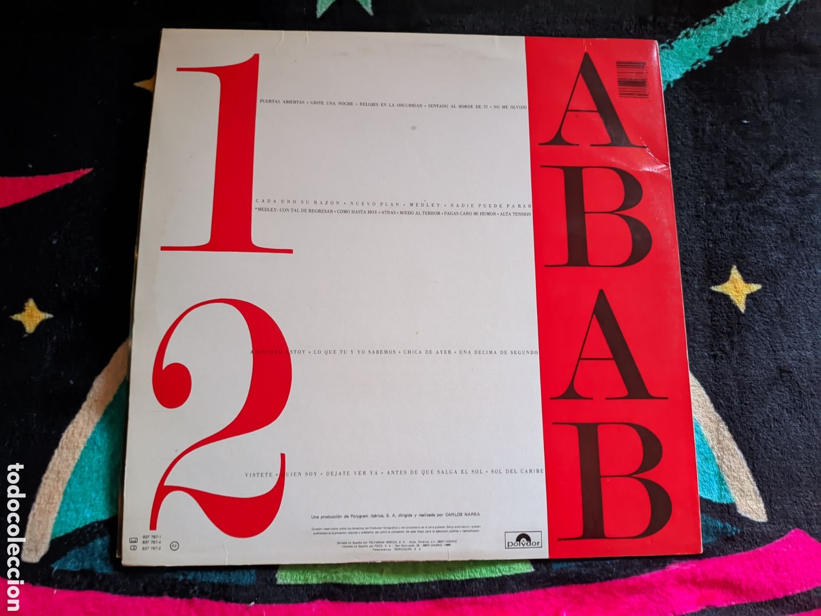Discos de vinilo: // Nacha Pop - 80/88, Polydor 1988,2LPs - Foto 2