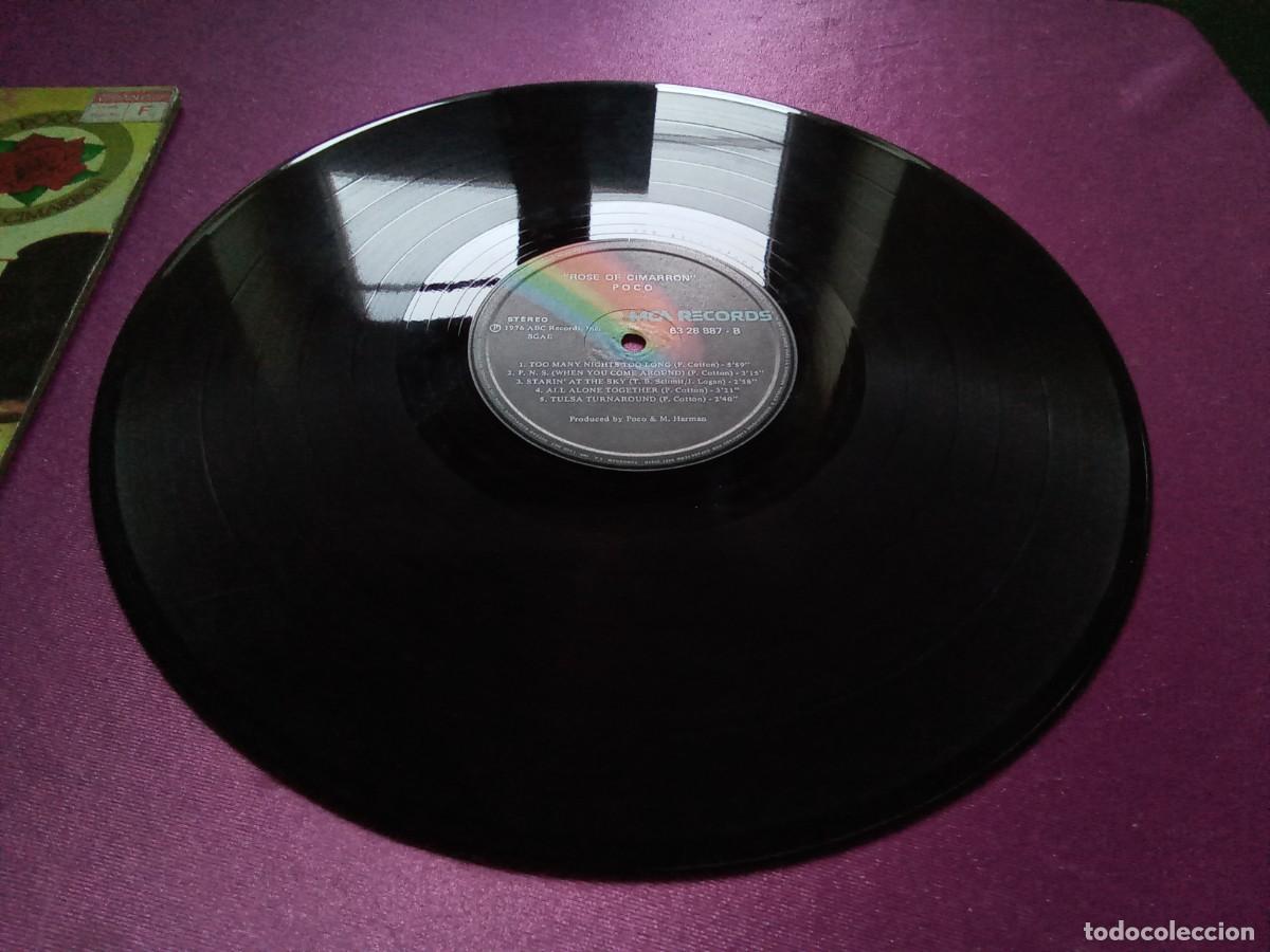Discos de vinilo: ROSE OF CIMARRON POCO 1976 LP MAC3 - Foto 2