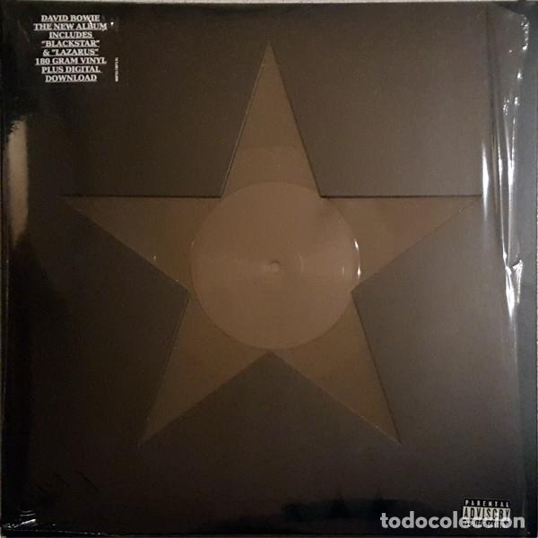 Discos de vinilo: DAVID BOWIE LP BLACKSTAR EU 2016 NUEVO - Foto 1