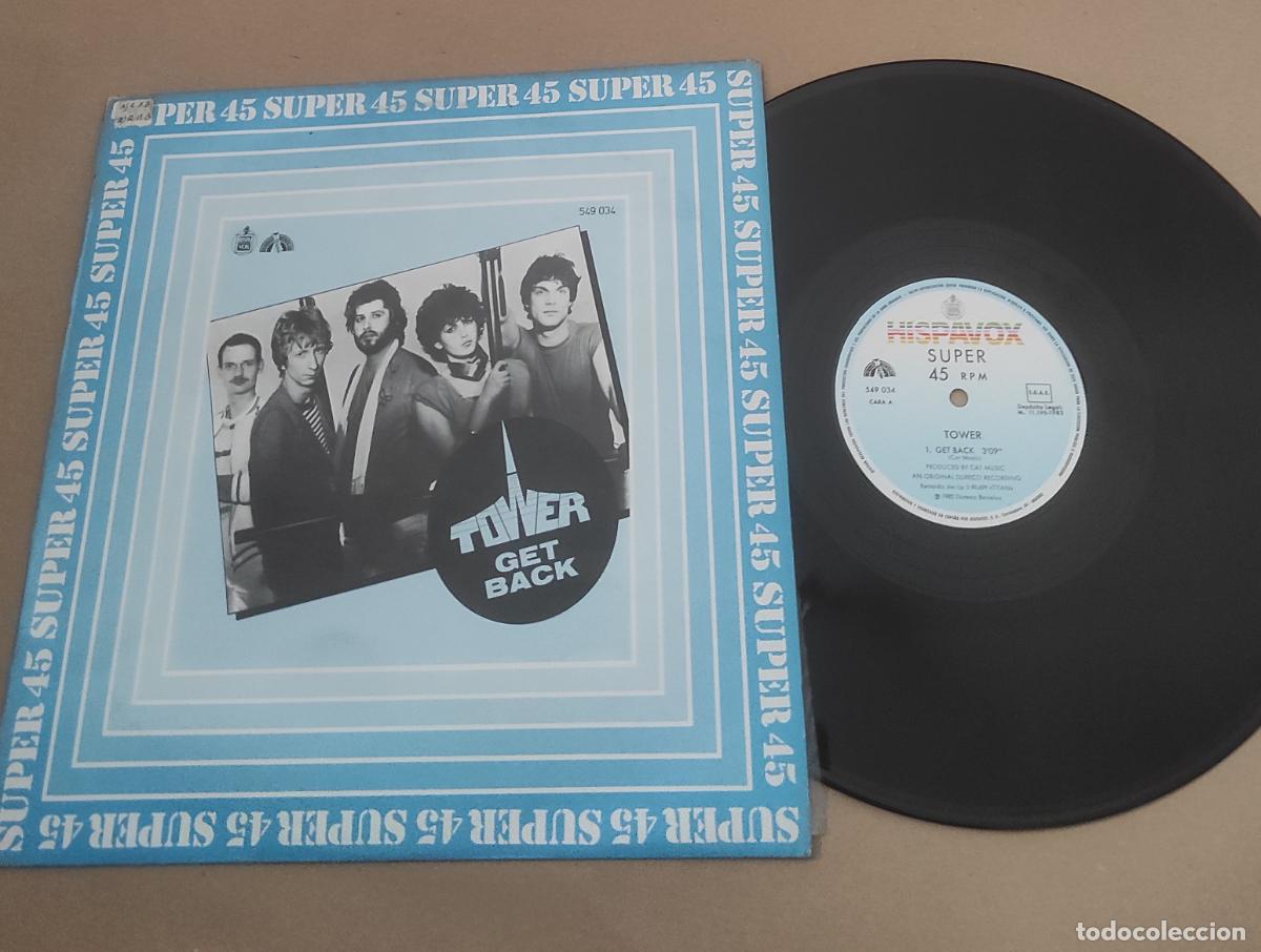Discos de vinilo: TOWER - GET BACK - Maxi- ESPA&Ntilde;A- EXCELENTE ESTADO - Foto 1