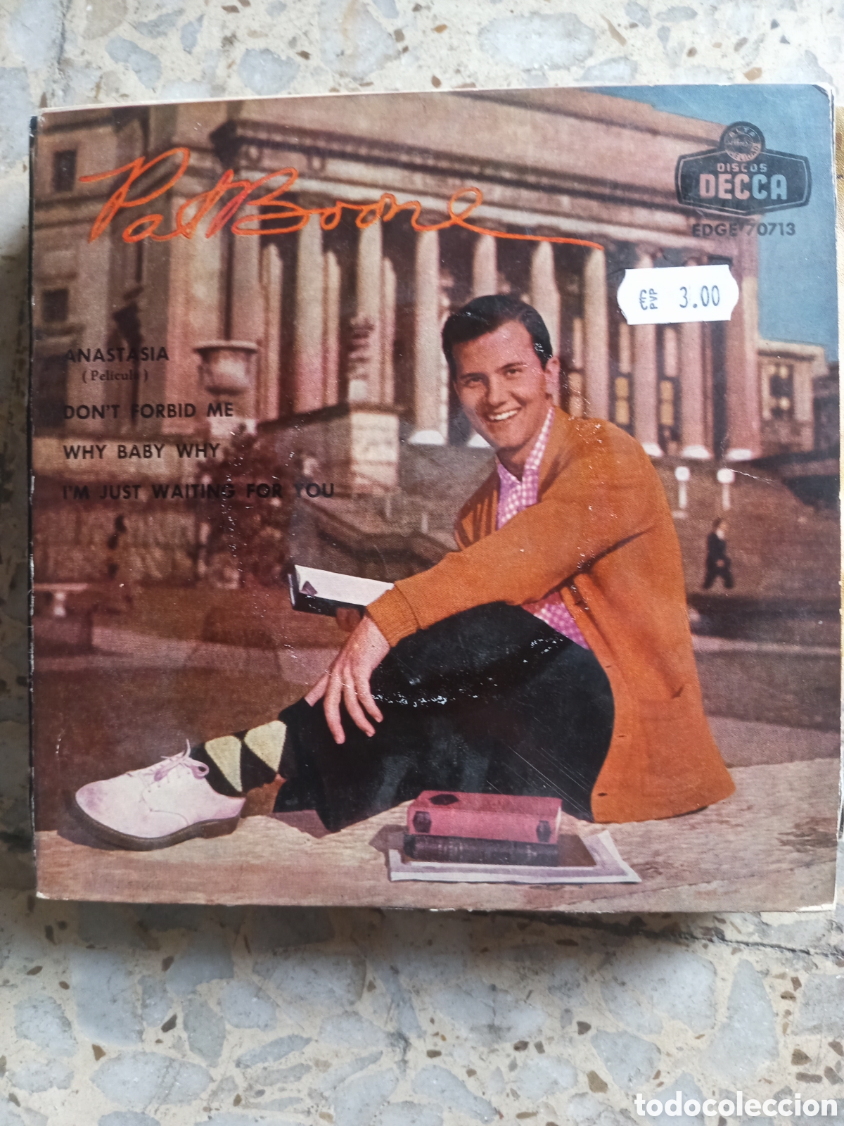 Discos de vinilo: EP PAT BOONE ANASTASIA - Foto 1