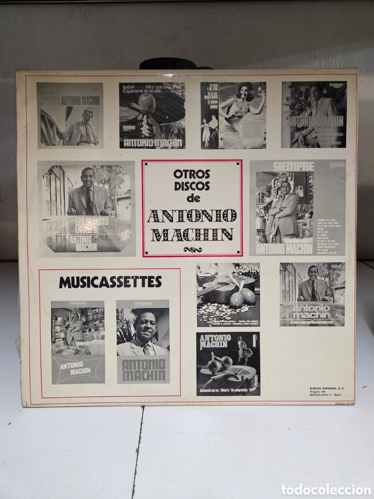 Discos de vinilo: Disco de vinilo &ndash; &Eacute;xitos de Antonio Mach&iacute;n - Foto 2