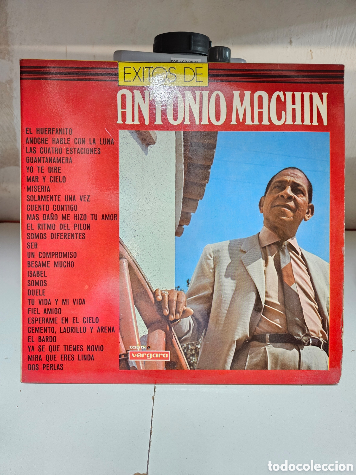 Discos de vinilo: Disco de vinilo &ndash; &Eacute;xitos de Antonio Mach&iacute;n - Foto 1
