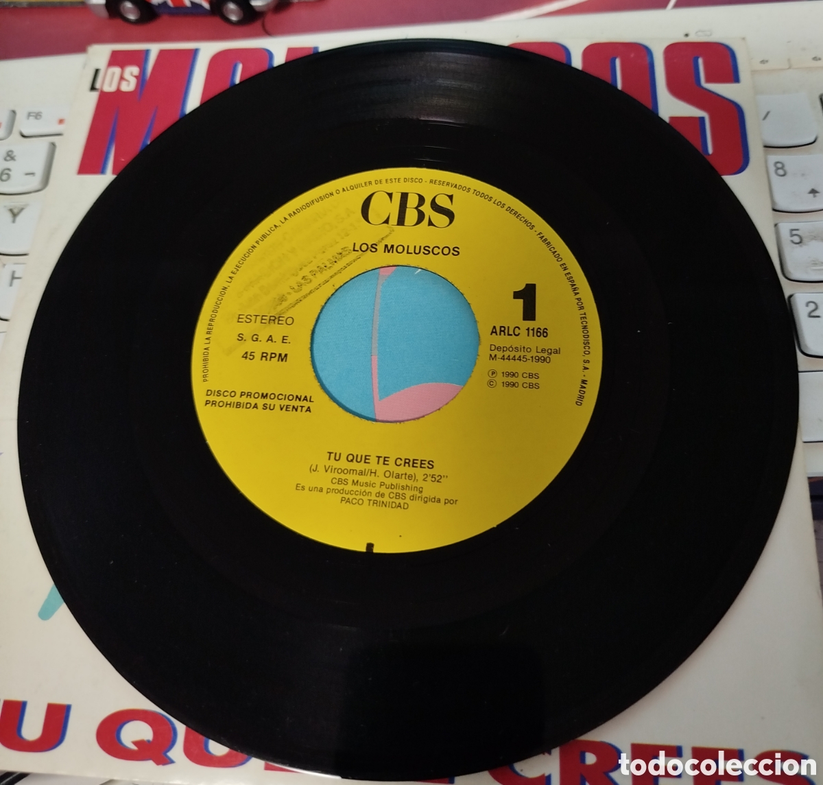 Discos de vinilo: Los moluscos - t&uacute; que te crees - Foto 2