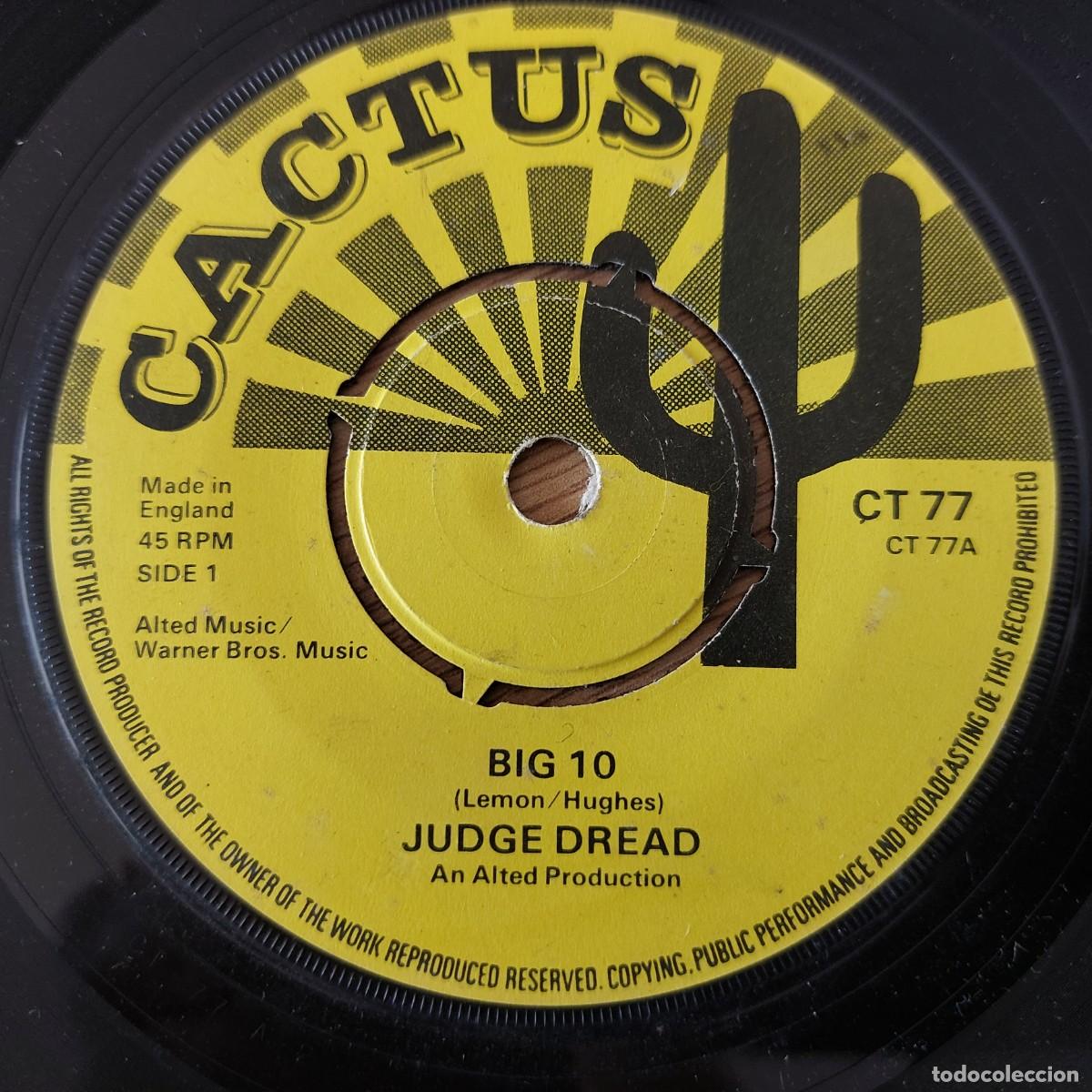 Discos de vinilo: Single - JUDGE DREAD - BIG 10 - Foto 1