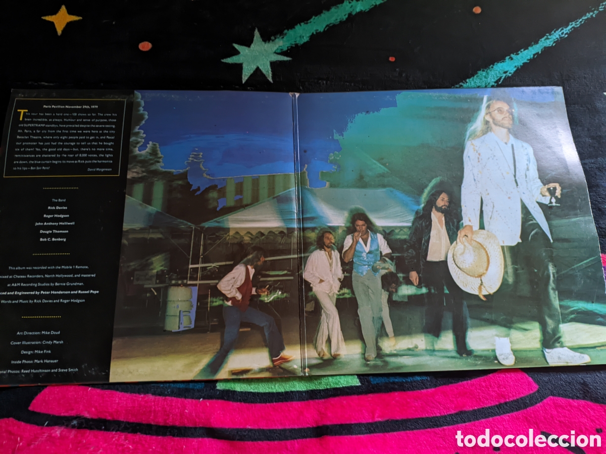 Discos de vinilo: // Supertramp &ndash; Paris - A&M Espa&ntilde;a 1980,2LPs gatefold - Foto 3