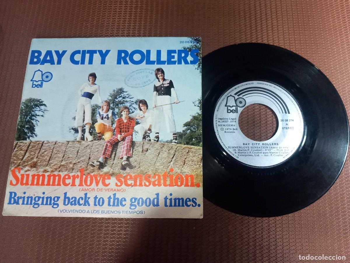 Discos de vinilo: Bay City Rollers / Summerlove Sensation / SINGLE 7&rdquo; - Foto 1