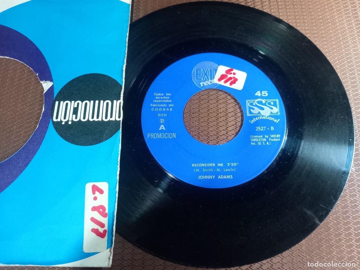 Discos de vinilo: Johnny Adams / Reconsider Me / SINGLE 7&rdquo; [PROMO] - Foto 1