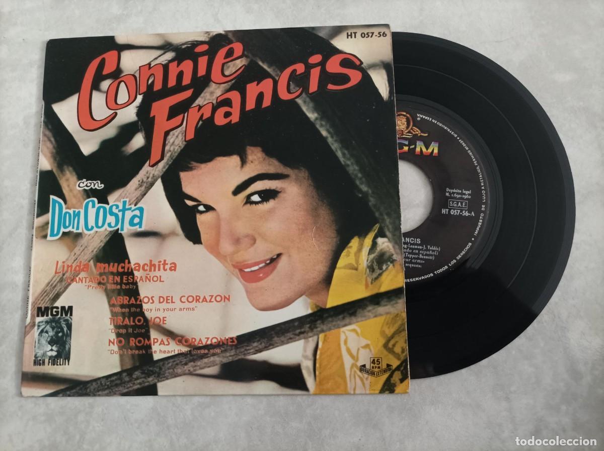 Discos de vinilo: Connie Francis linda muchacha ep - Foto 1