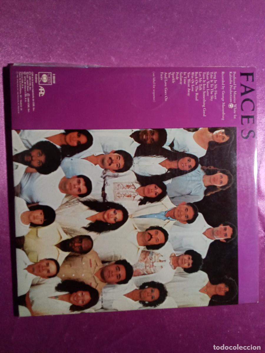 Discos de vinilo: EARTH WIND FIRE FACES 1980 LP MAC3 - Foto 2