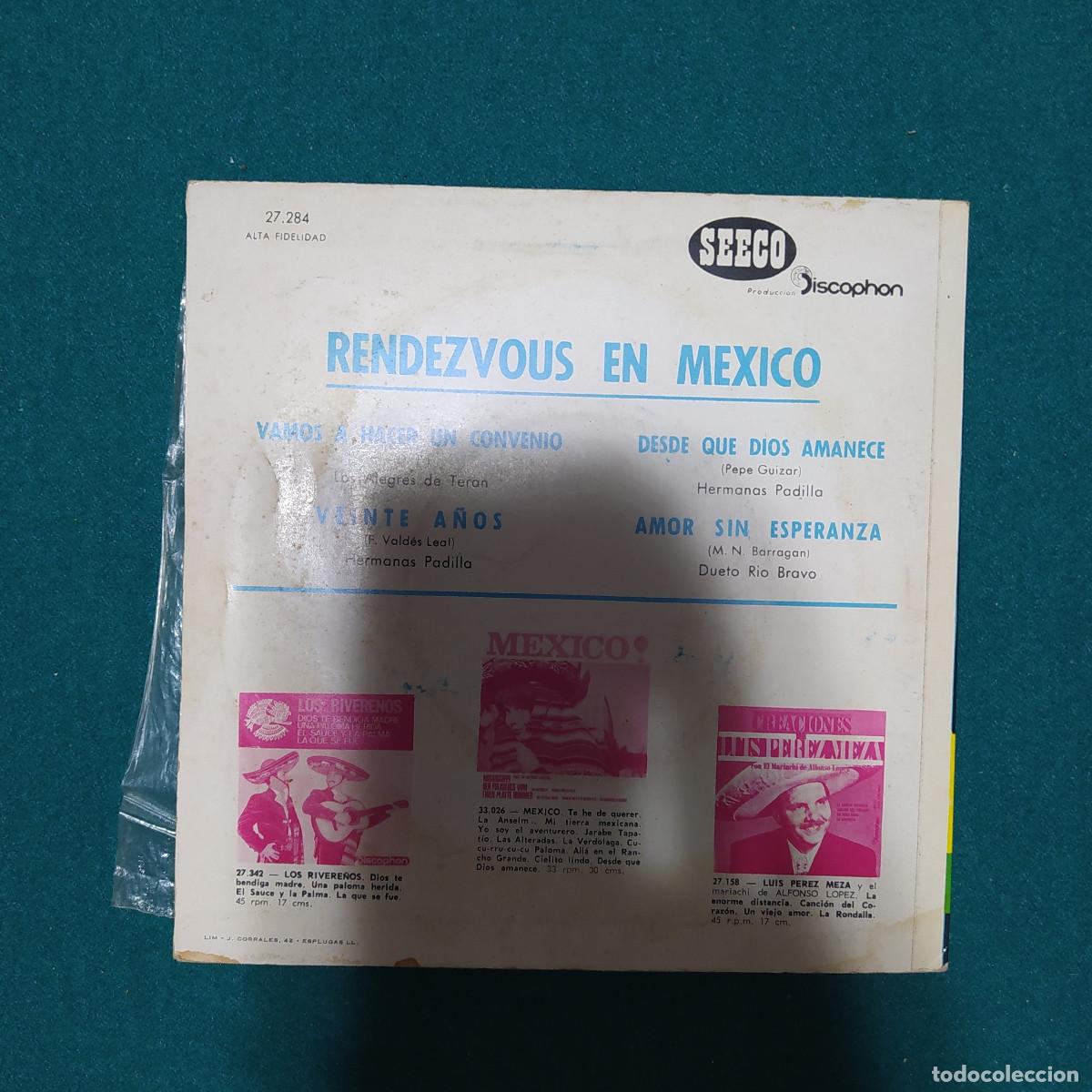Discos de vinilo: Rendez-Vous En Mexico - Foto 2