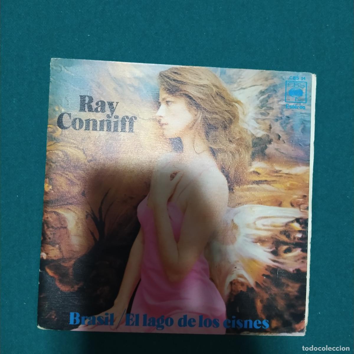 Discos de vinilo: Ray Conniff &ndash; Brasil / El Lago De Los Cisnes - Foto 1