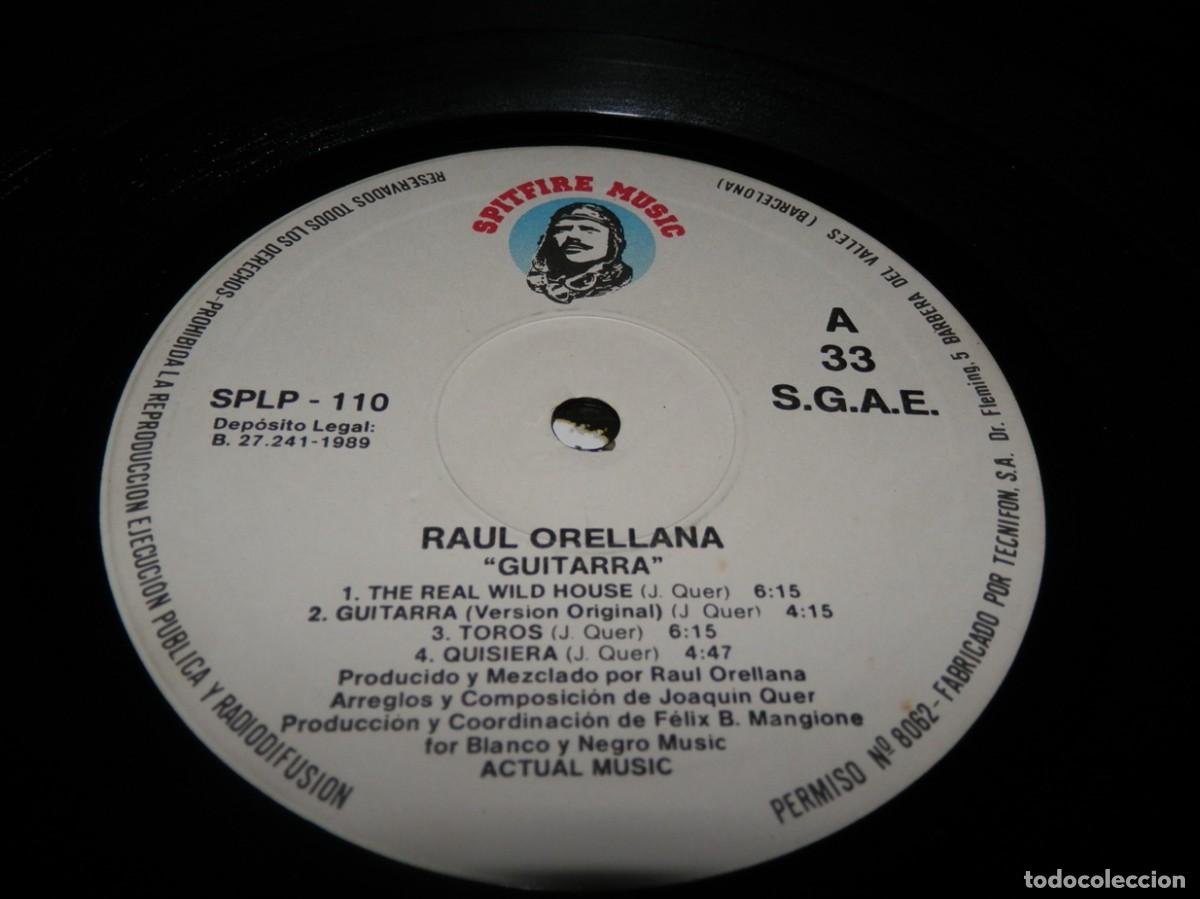 Discos de vinilo: DISCO LP DE VINILO DE RAUL ORELLANA - Foto 3