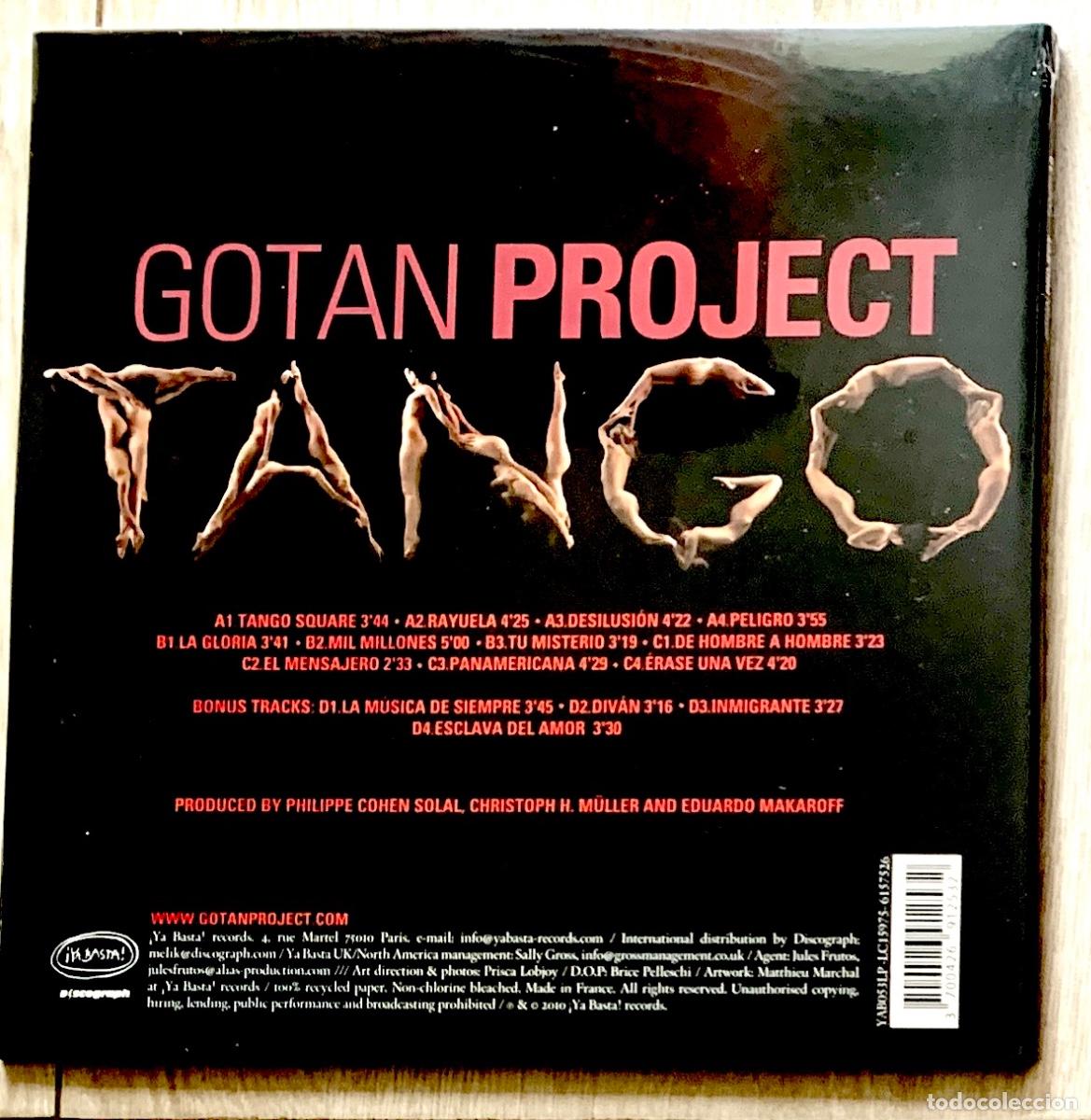 Discos de vinilo: GOTAN PROJECT. TANGO 3.0. 2 VINILOS precintado - Foto 2