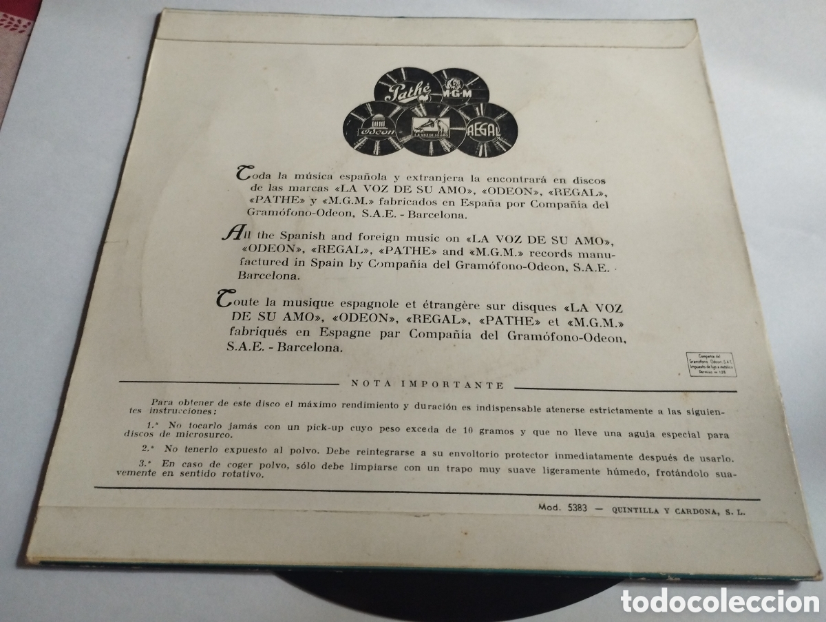 Discos de vinilo: Franck Pourcel y su orquesta de cuerda - Foto 2