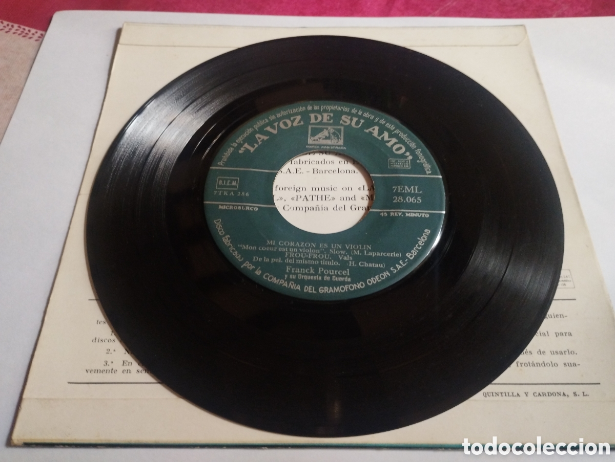 Discos de vinilo: Franck Pourcel y su orquesta de cuerda - Foto 3