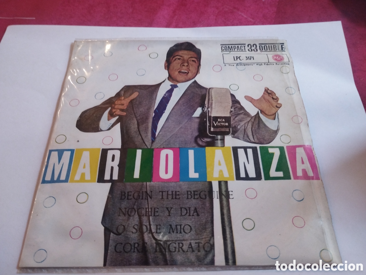 Discos de vinilo: Mario Lanza noche y dia - Foto 1