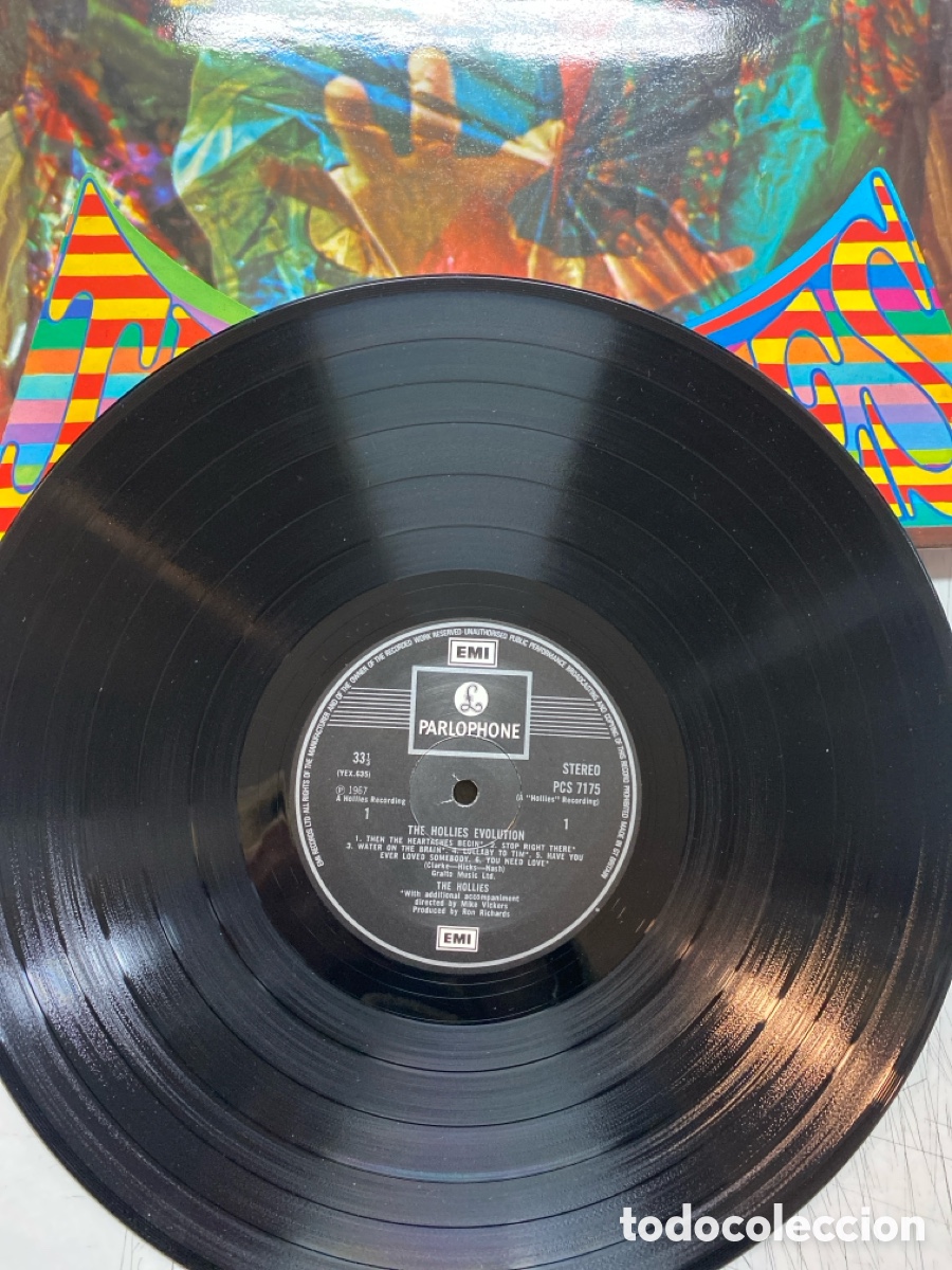 Discos de vinilo: THE HOLLIES - EVOLUTION LP UK - Foto 3