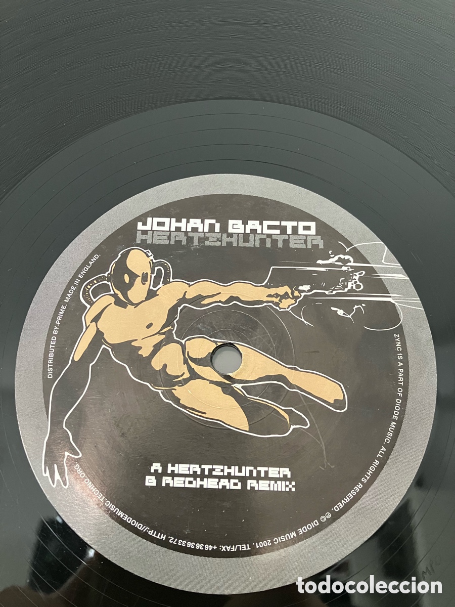 Discos de vinilo: Johan Bacto - Hertzhunter - Foto 2