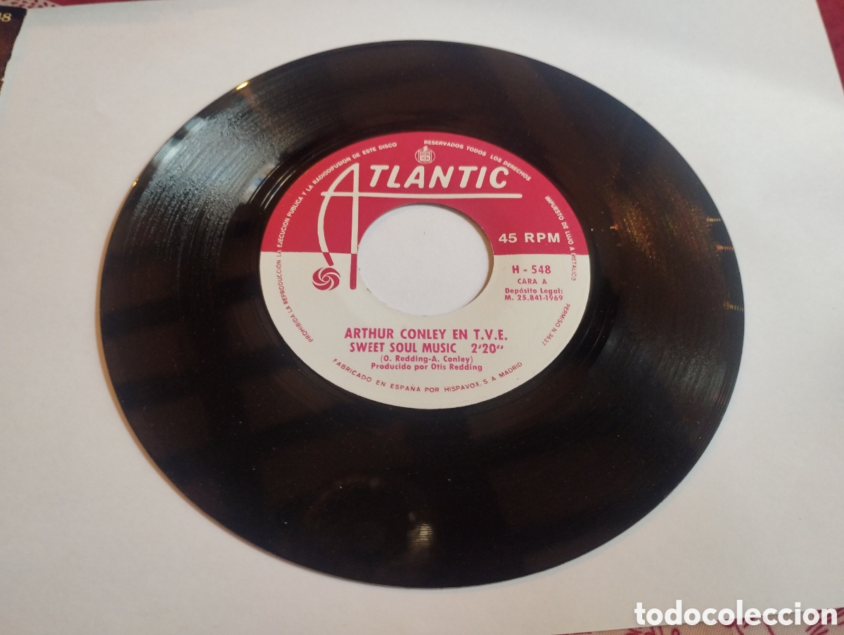 Discos de vinilo: Arthur Conley en T.V.E - Foto 3